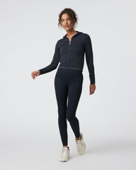 Waffle Seamless Zip Hoodie