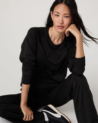 Long-Sleeve Halo Crew