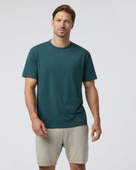 Short Sleeve Feather Tee - Relaxed Fit