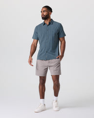 Short Sleeve Bridge Button Down