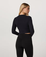 Long Sleeve Pose Mini Cardigan