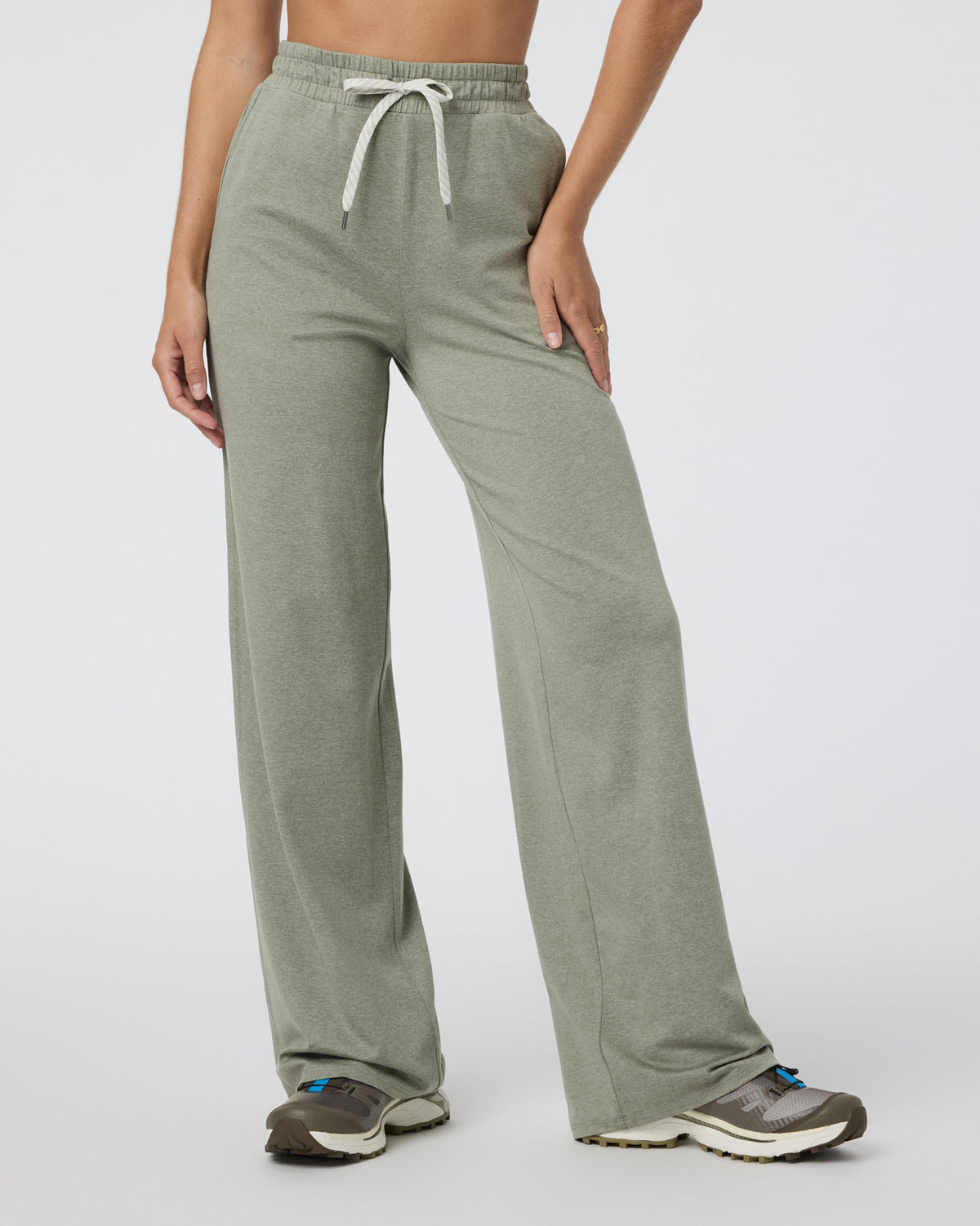 Halo Essential Wideleg Pant - Long
