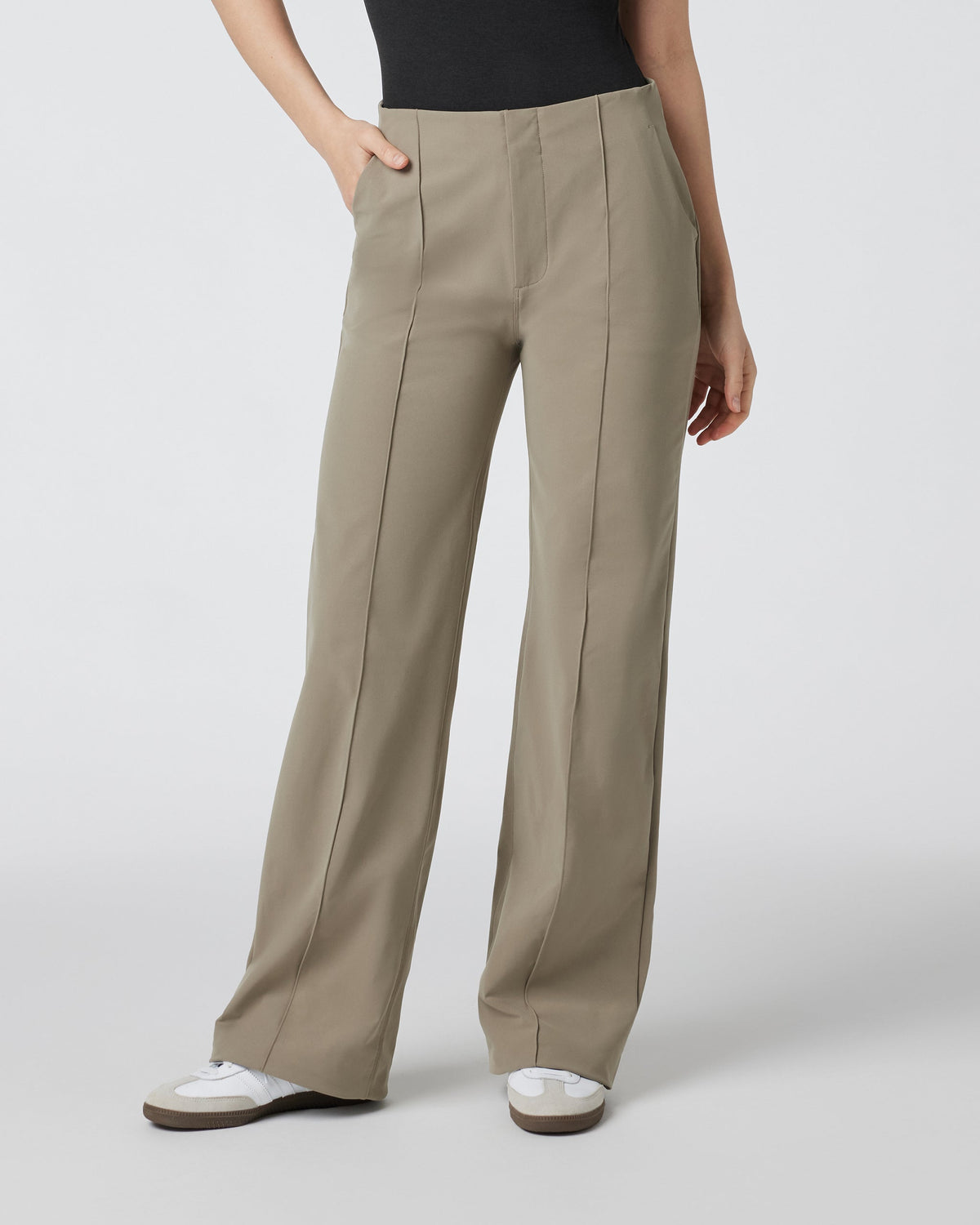 Womens Meta Wideleg Pant - Long